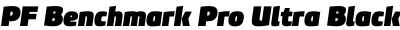 PF Benchmark Pro Ultra Black Italic